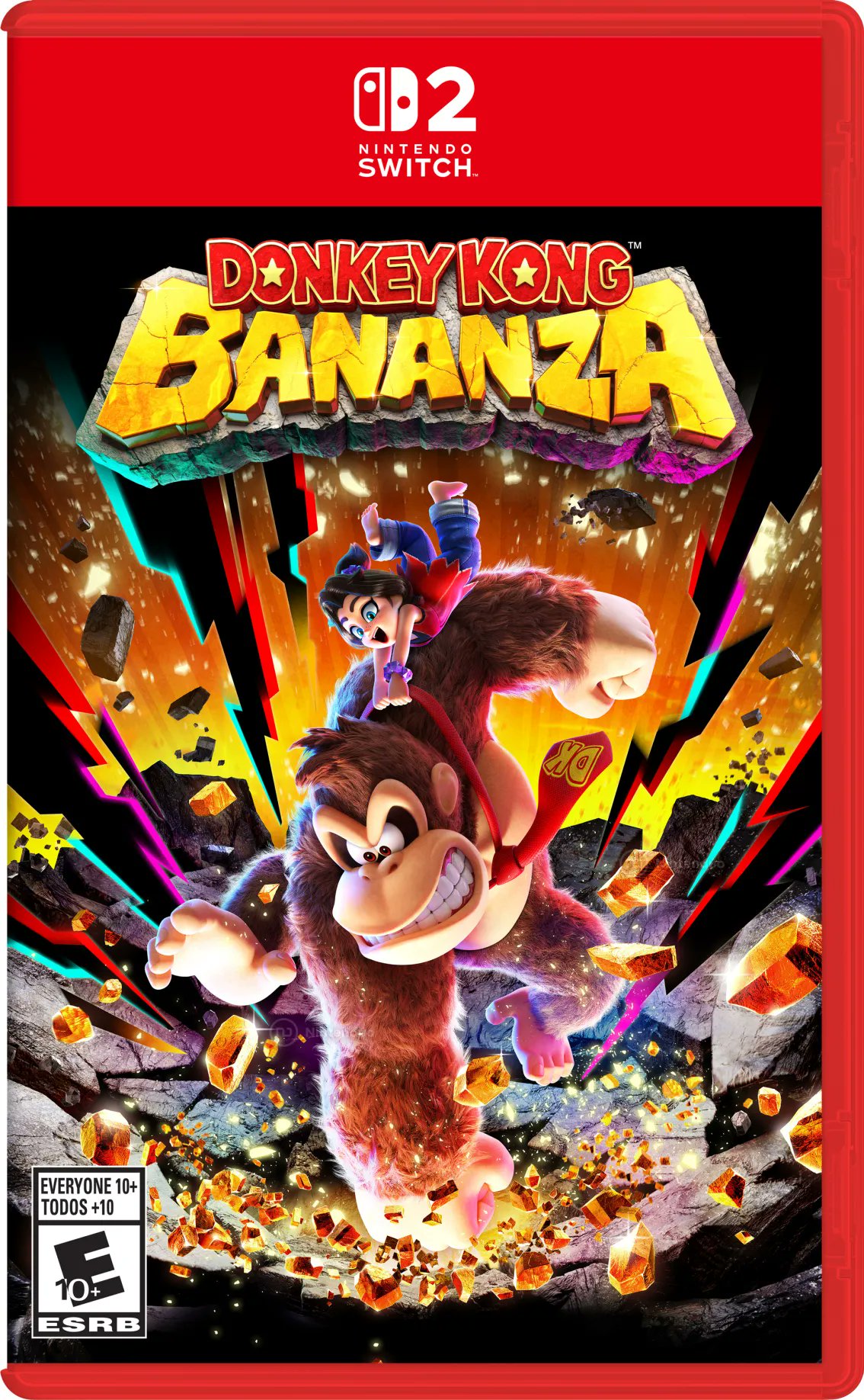 Portada de Donkey Kong Bananza