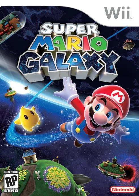 Portada de Super Mario Galaxy